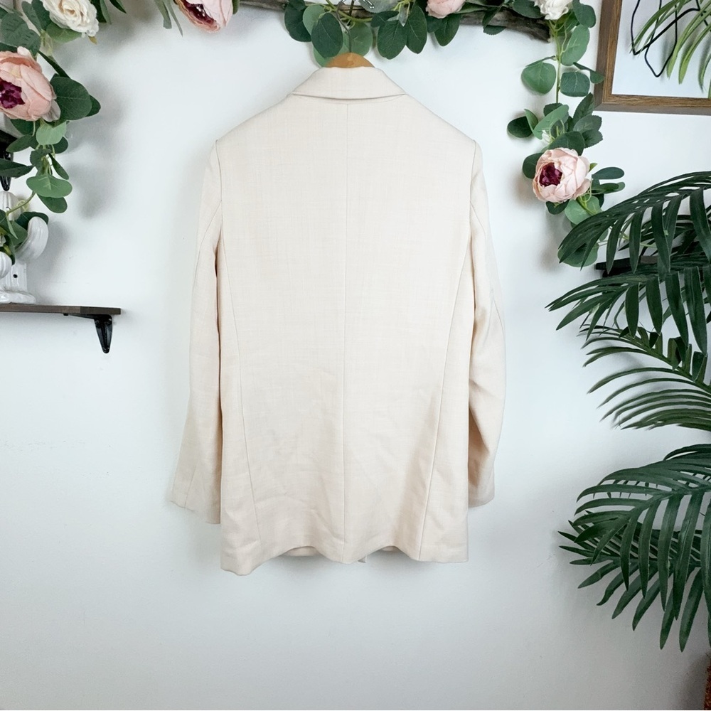 NWT Rumer Jericho Oversize Blazer in Shell Size Small - Picture 8 of 9